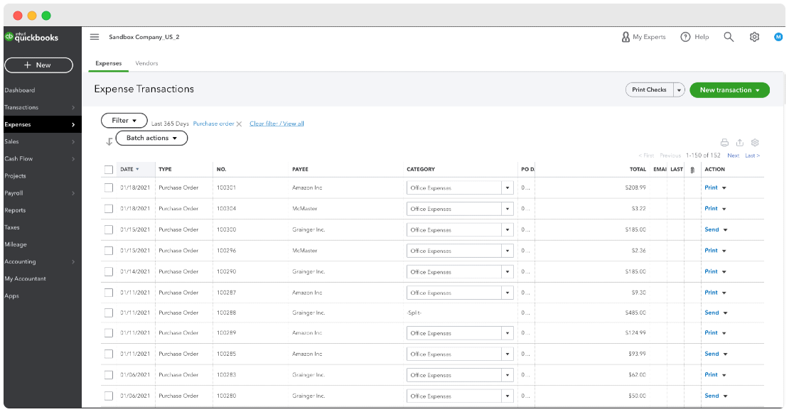 Best Purchasing System for QuickBooks Online & Enterprise - ProcureDesk