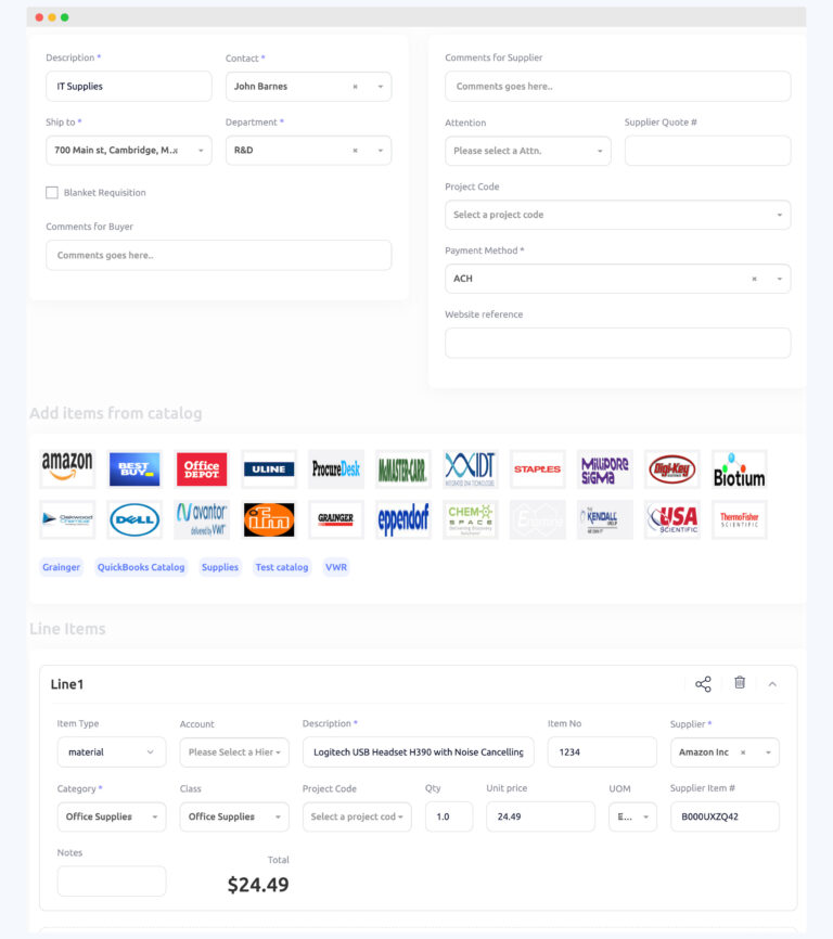 How to Use a Purchase Requisition System to Control Cost - ProcureDesk